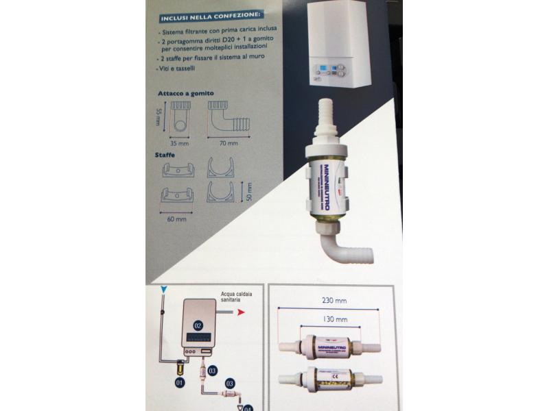 MININEUTRO - MININEUTRO Neutralizzatore di condense acide per caldaie  murali - EUROACQUE